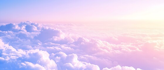 A purple and blue sky with clouds