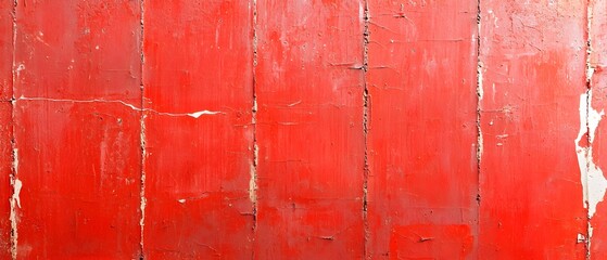 Obraz premium A red background with a red brush stroke