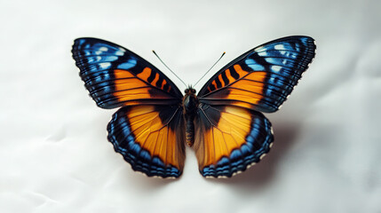 Fototapeta premium butterfly on white background 