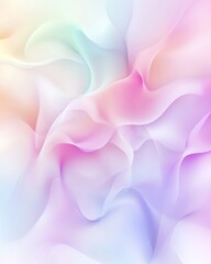 Fototapeta premium Pastel Wave Abstract Background