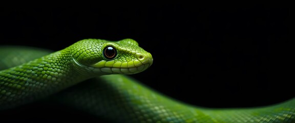 Fototapeta premium close up of a snake
