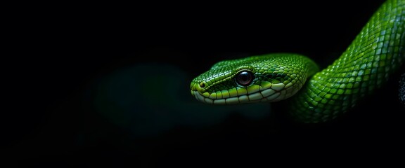 close up of a snake
