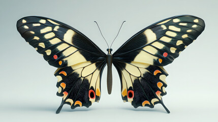 butterfly on white background 