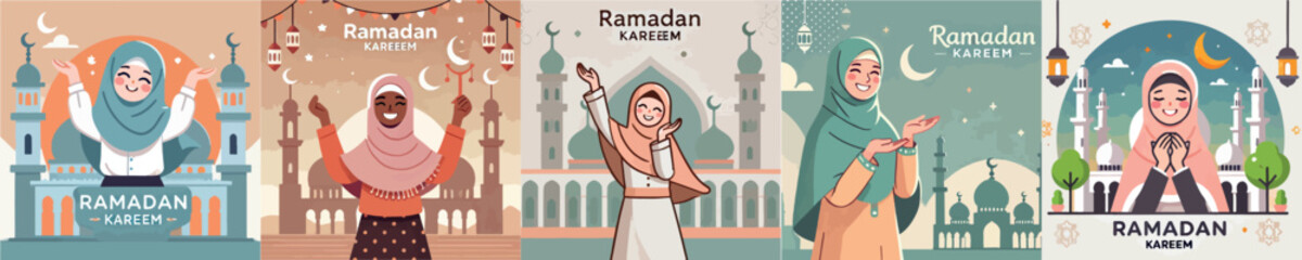 Picture of a women celebrating Ramadan