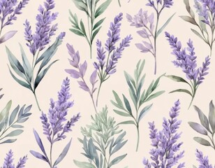 lavender seamless background