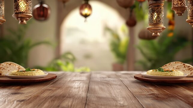 Delicious indian cuisine served on wooden table exotic restaurant food warm ambiance close-up view culinary art