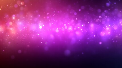 Fototapeta premium Abstract Pink Purple Bokeh Background With Sparkling Lights