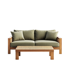 sofa isolated on white background