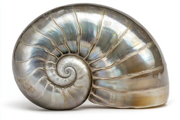 Obraz premium Polished Ammonite Fossil Shell