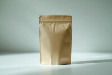 Brown Paper Bag on Table