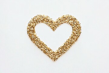 Heart shape; love and Valentine's Day element on transparent background.