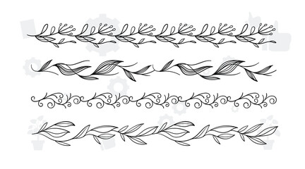 Set of vintage design elements. Wreath, frames, calligraphic, swirls divider, laurel leaves, ornate, award, arrows. Decorative vintage line elements collection. Vector illustration.