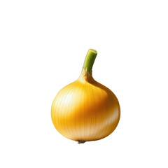 Yellow Onion on a transparent background