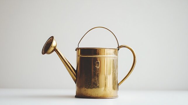 Antique Brass Watering Can