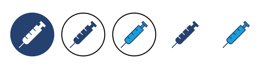 Syringe icon vector. injection icon vector.