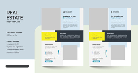 Real Estate Flyer Design Template