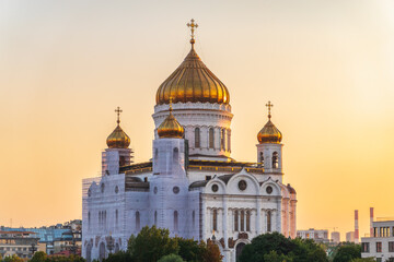 Cathedral of Christ the Saviour in Moscow, Russia