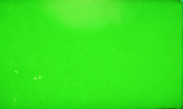 Old film flicker animation on a green screen for chroma key editing