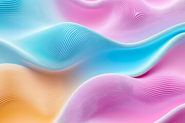 Color mix. Modern blurred texture. Fluid gradient mesh. Abstract wavy background. Liquid vibrant colour flow. Template for posters, ad banners, brochures, flyers, covers, websites.