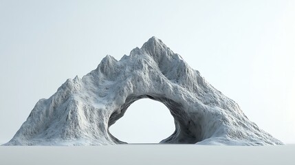 Abstract Mountain Archway