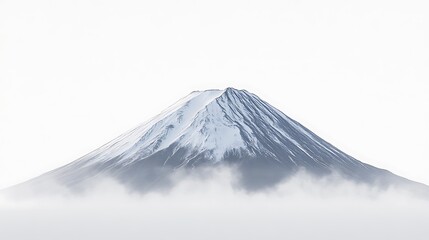 Mount Fuji in the Clouds