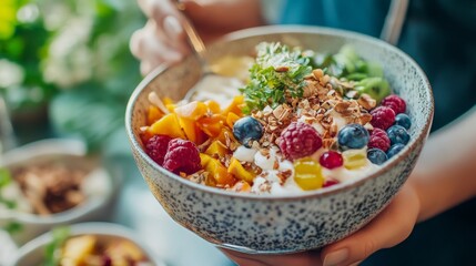 A modern offering educational workshops on mindful eating and portion control