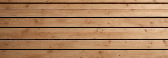 Fototapeta premium Wooden slat backboard with a few slats slightly loose or crooked, wooden backdrop, wooden slats