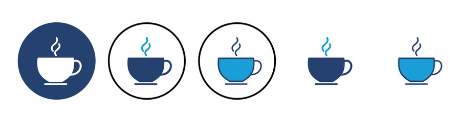 coffee cup icon vector. cup a coffee icon vector.