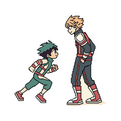 creative unique minimal pixel art gaming character  icon logo vector art design