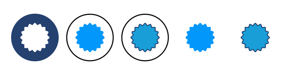 Badge icon vector. Awards icon. Achieve. Stamp