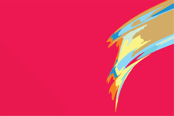 Minimalist abstract background pattern. Modern Paper cut effect, stylish geometric, lake, splash background for poster, banner, sticker or flyer. Book title idea. Editable EPS 10.