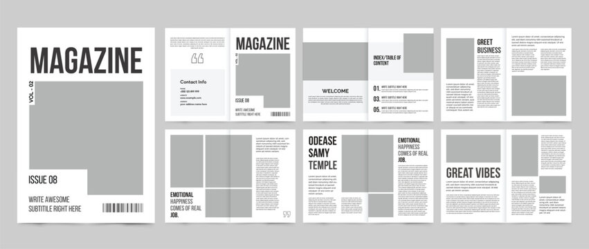 Magazine Template