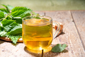 Nettle Tea hot plant drink