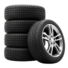 High-quality image of car tires for automotive websites, blogs, and marketing materials.