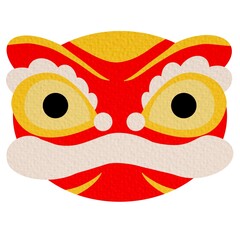 Lunar new year decorations elements. Chinese new year icons illustration. Chinese icon vector illustration. Happy Chinese new year sign and symbol. Element for Chinese New Year's design.