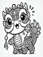 Little Barongsai Full of Spirit