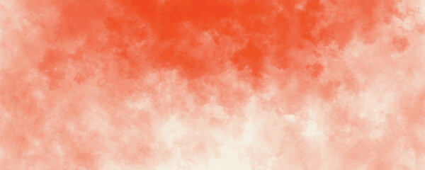Light and Airy Orange Watercolor Wash Featuring Gentle Gradients and Warm Earthy Tones
