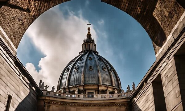 White smoke in the Vatican. Conclave.