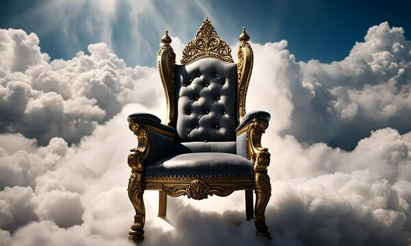 Throne in heaven.