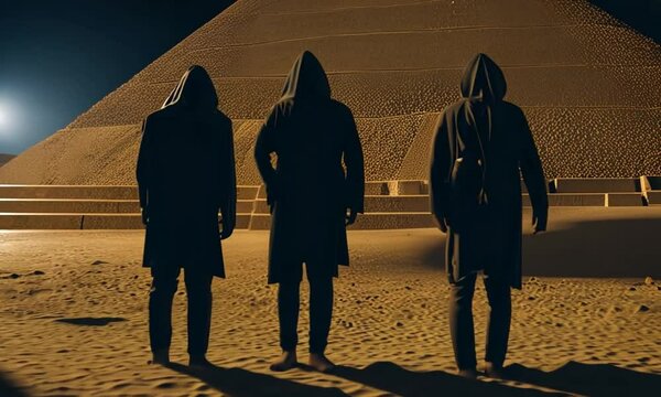Tomb robbers in Egyptian.