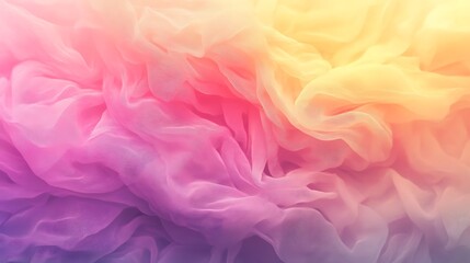 Obraz premium vivid pastel gradient in pink and yellow with subtle noise