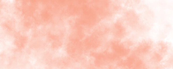 A Pastel Dream of Peachy Hues and Light Ivory Clouds Interwoven in Tranquility
