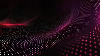 Dynamic digital waves abstract space visual art digital environment close perspective modern aesthetics for creative inspiration