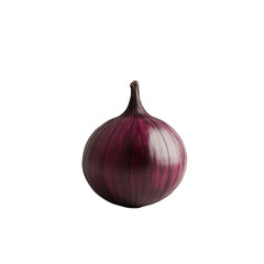 Fototapeta premium a red onion on a white background