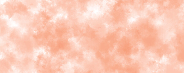 The Warmth of Peachy Tones Intertwined with the Gentle Lightness of White Mist
