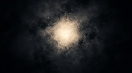 smooth black gradient with soft light at the center