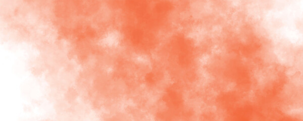 Fototapeta premium A Whisper of Peach Clouds Flowing into a Bright and Airy White Canvas 