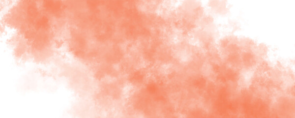A Whisper of Peach Clouds Flowing into a Bright and Airy White Canvas
