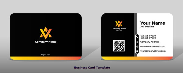 Black background with yellow gold rectangle card