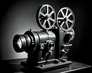 Fototapeta premium Vecchio proiettore cinematografico